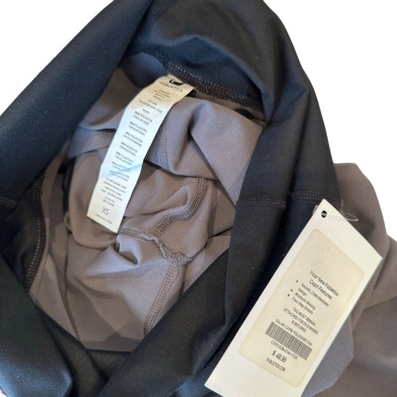 Fabletics Salar Powerhold Fold Over Capri Leggings Gray Size XS 4 NEW NWT - Picture 5 of 10